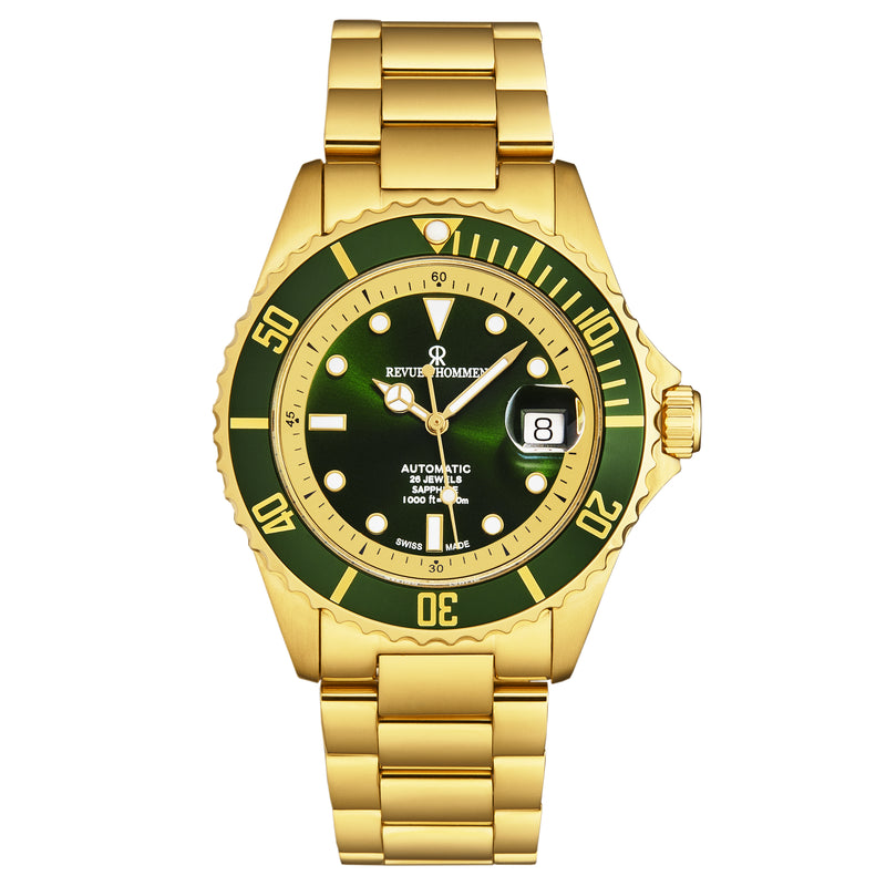 Diver 17571.2414 / Green | Green Dial