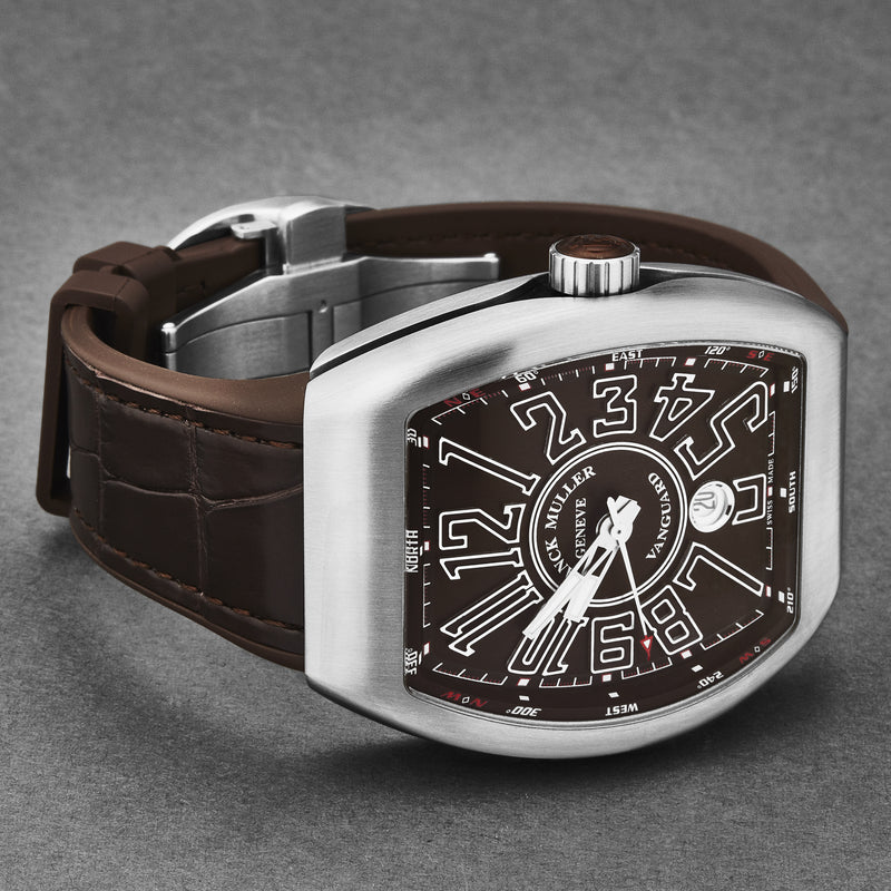 Vanguard 45SCSTLBRNBRSH / Brown | Brown Dial