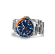 Scuba Auto Silver/Blue/SS | Blue Dial