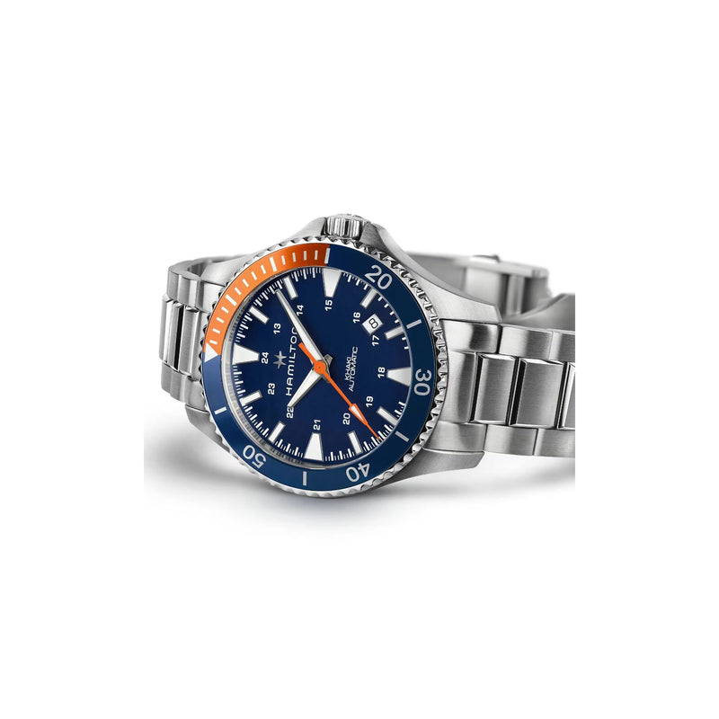 Scuba Auto Silver/Blue/SS | Blue Dial