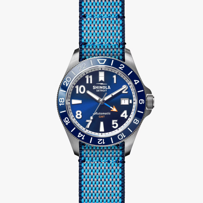 The Monster GMT Automatic 40mm Navy | Navy Dial