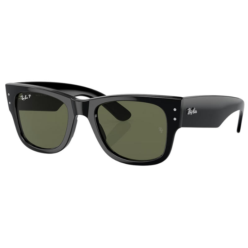 MEGA WAYFARER UNISEX Black / Green Polar |  Dial
