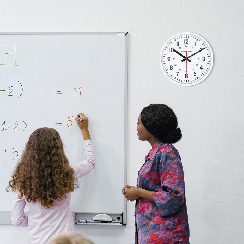 10 Inch Silent Continuous-Sweep Analog Wall Clock 10-analog-clock