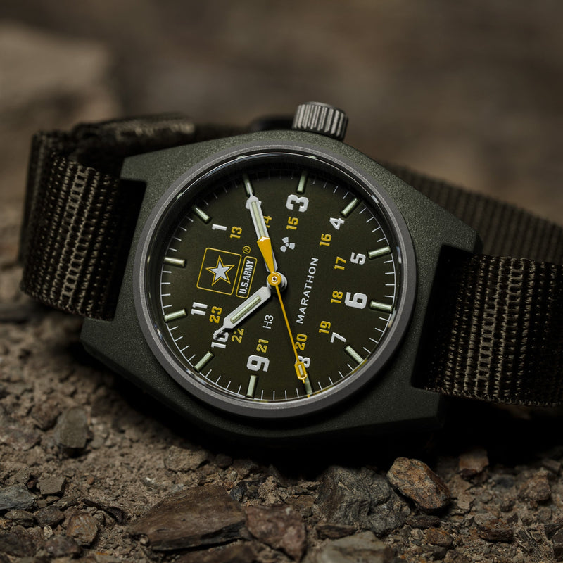 34mm Official US Army™ Mechanical Field Watch (GPM)
