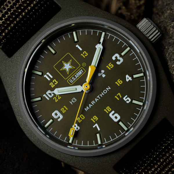 34mm Official US Army™ Mechanical Field Watch (GPM)