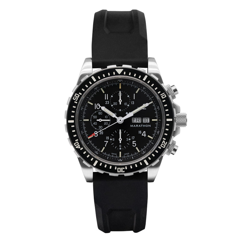 46mm Jumbo Diver/Pilot's Automatic Chronograph (CSAR) MARATHON