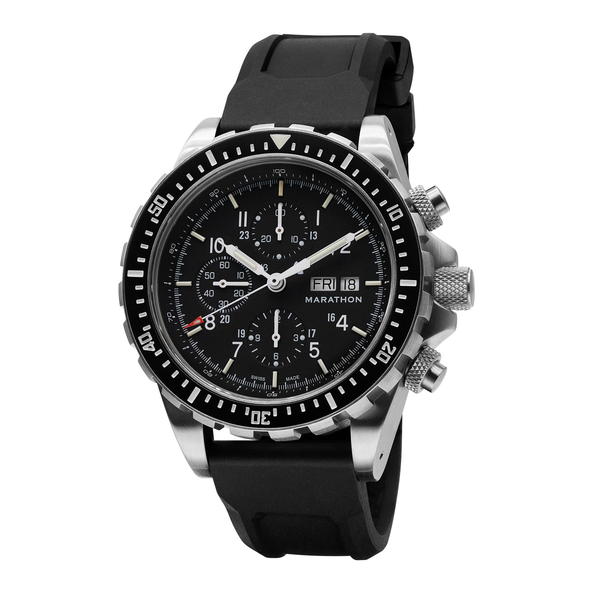 46mm Jumbo Diver/Pilot's Automatic Chronograph (CSAR) MARATHON