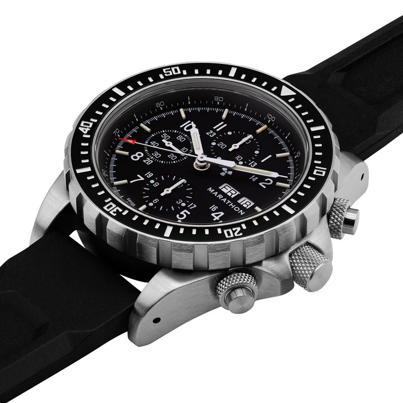 46mm Jumbo Diver/Pilot's Automatic Chronograph (CSAR) MARATHON