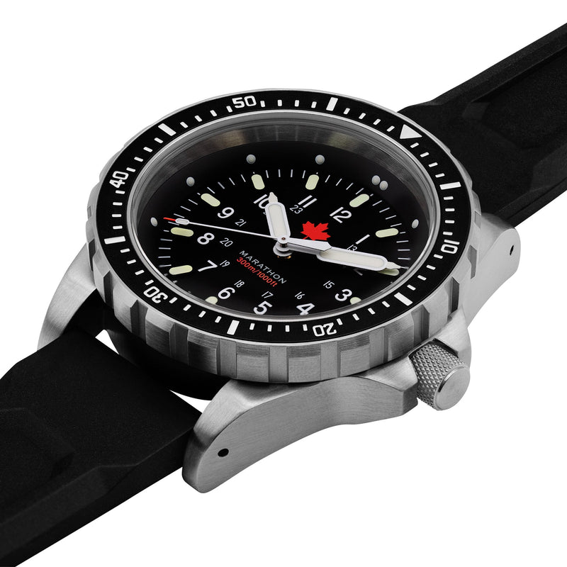 46mm Red Maple Jumbo Diver's Quartz (JSAR) MARATHON