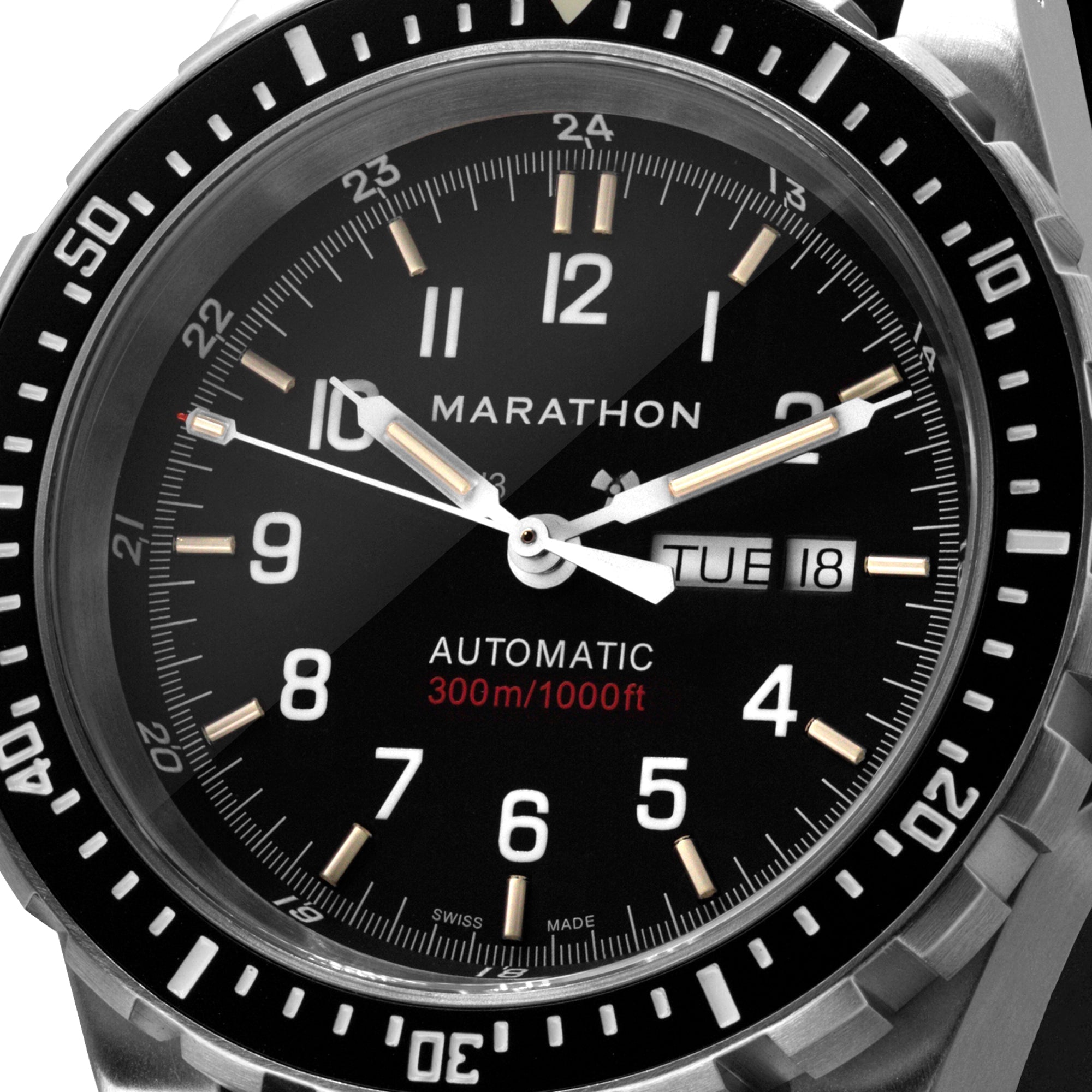 46mm Jumbo Day/Date Automatic (JDD) MARATHON