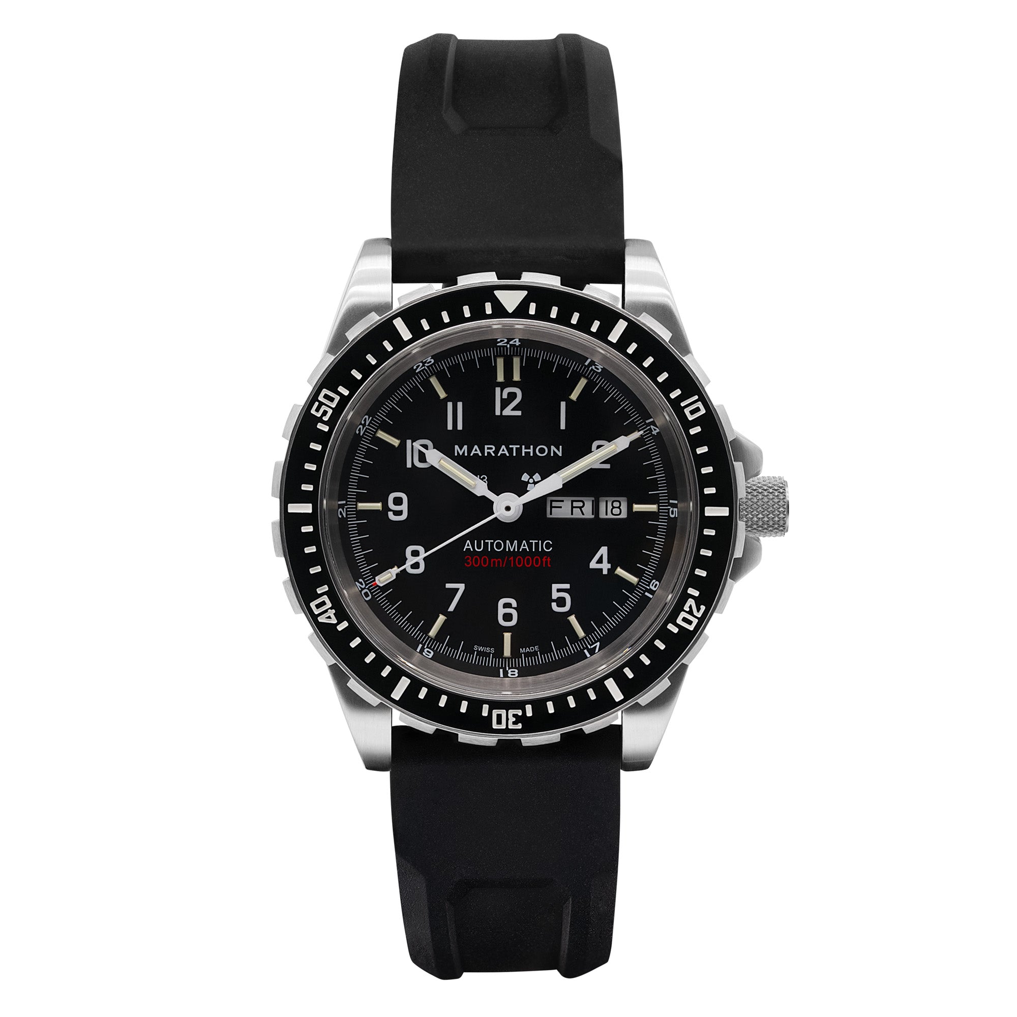 Dive SS/BKSS 3PC RUBBER (WW194021SS-0130) | Black Dial – Watch Gang
