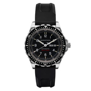 Dive SS/BKSS 3PC RUBBER (WW194021SS-0130) | Black Dial