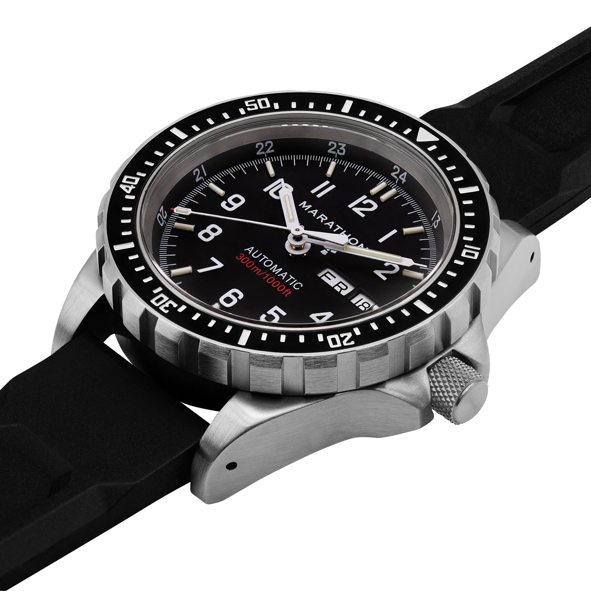 Dive SS/BKSS 3PC RUBBER (WW194021SS-0130) | Black Dial – Watch Gang