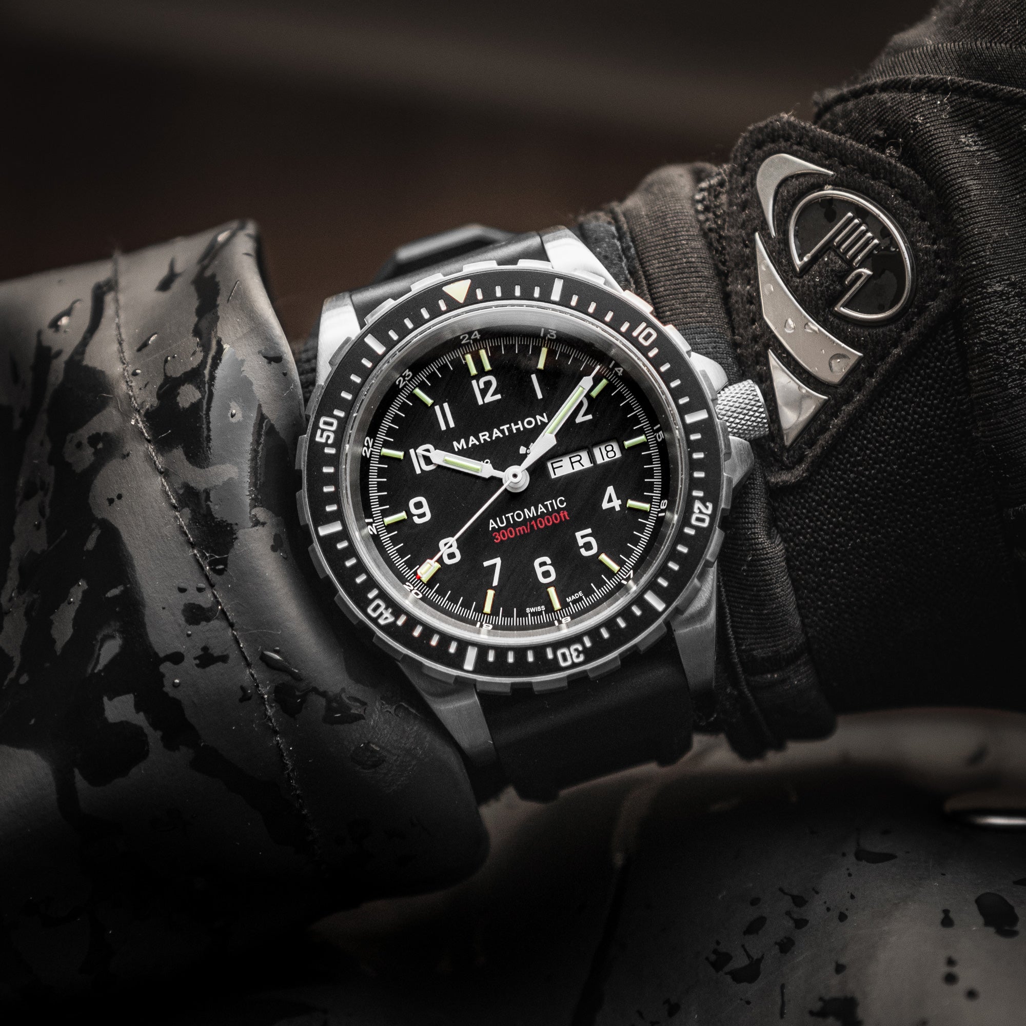 Dive SS/BKSS 3PC RUBBER (WW194021SS-0130) | Black Dial – Watch Gang