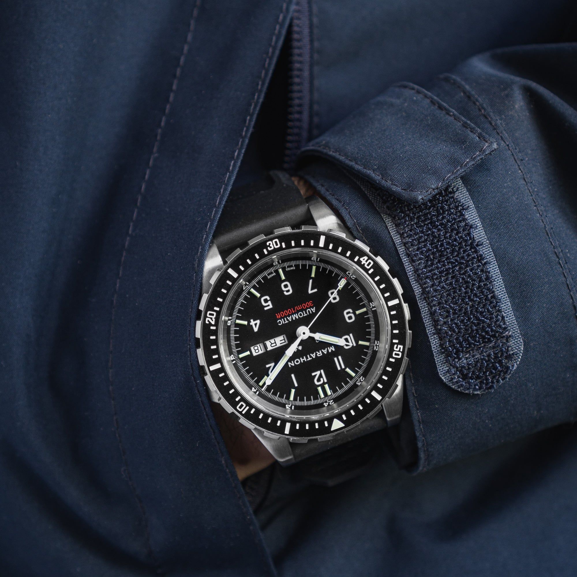 Dive SS/BKSS 3PC RUBBER (WW194021SS-0130) | Black Dial – Watch Gang