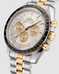 Speedmaster Moonwatch Professional Moonshine gold on steel | Silver Dial