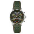Coningham Chronograph Green / Leather Green Dial
