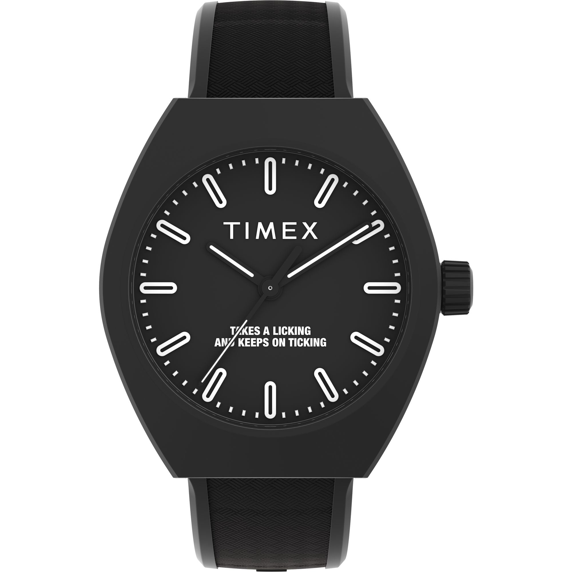 TREND Black / Polyurethane | Black Dial