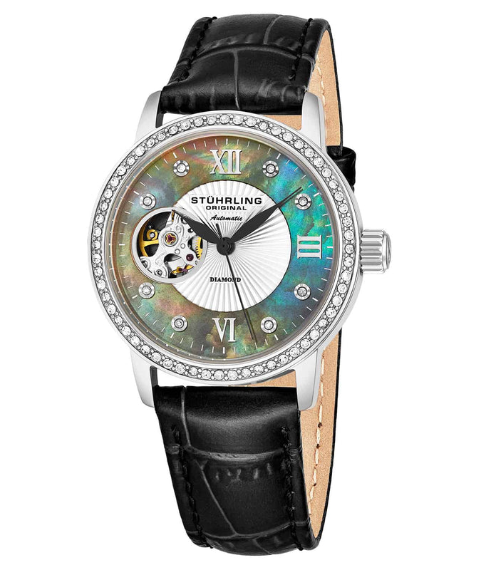 Vogue Black Dial/ Black Leather | Black Dial