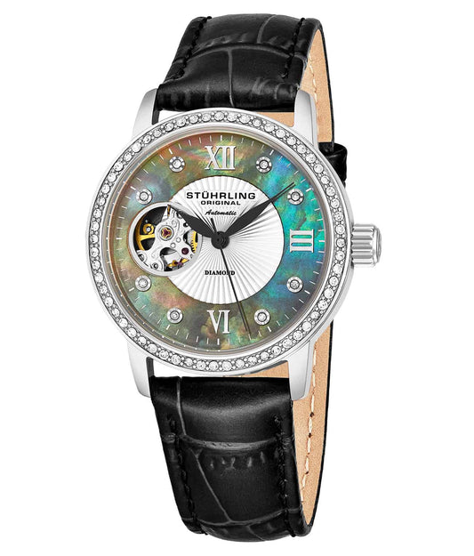 Vogue Black Dial/ Black Leather | Black Dial