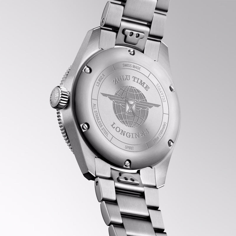 Spirit Zulu Black / Stainless Steel | Black Dial