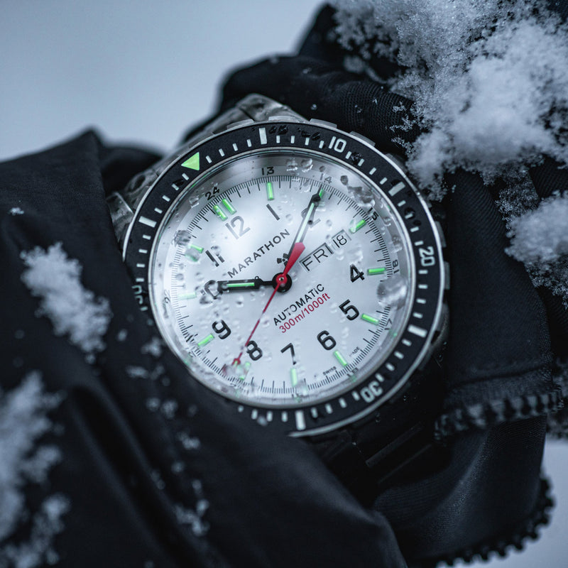 46mm Arctic Edition Jumbo Day/Date Automatic (JDD) MARATHON