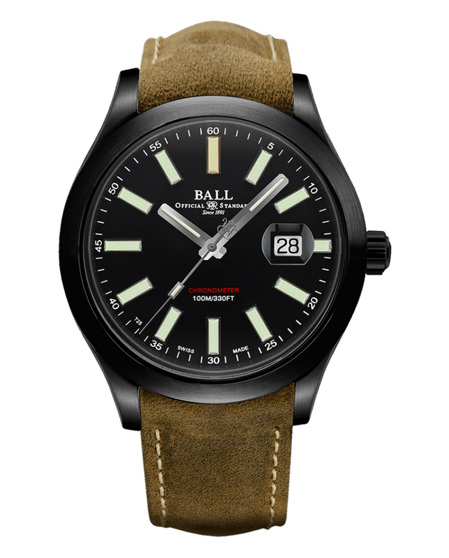 Engineer II Green Berets | Black Dial