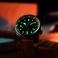 Bradner GMT Automatic Blue/Stainless Steel | Blue Dial