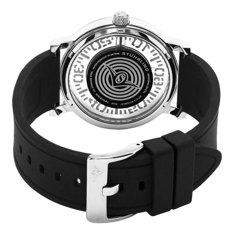 Symphony Silver/Silicone/White Dial/Silver Case | White Dial