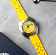 Amalfi Automatic Yellow / Yellow Silicone | Yellow Dial