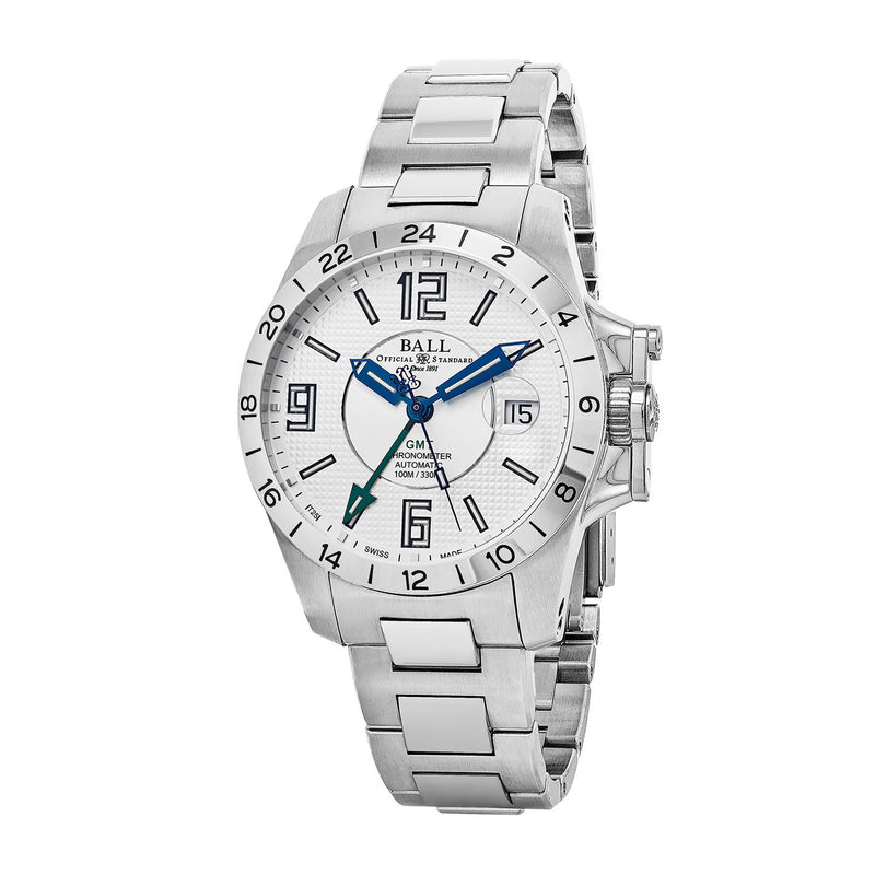Engineer HydroCarbon Magnate GMT Silver Dial | Silver Dial