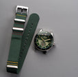 Airmaster Sector Meca-Quartz Green / Nylon | Green Dial