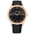 Symphony Black/Leather/Black Dial/Rose/Rose  Case | Black Dial