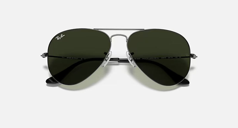 AVIATOR CLASSIC MENS / GUNMETAL-GREY GREEN |  Dial