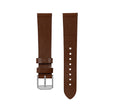 STRAP, 20mm, ITALIAN LEATHER, CROSS HATCH, PARKERIZED BUCKLE, COGNAC, XL ITALIAN LEATHER, CROSS HATCH