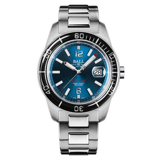 Engineer M Skindiver III Blue dial / Stainless Steel Bracelet Blue Dial
