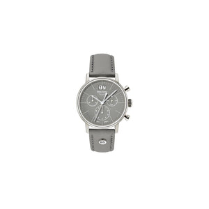 Stuttgart Chronograph Small Stuttgart Chronograph Small Gray Dial / Gray Leather Strap Gray Dial