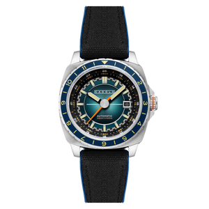 Overdrive Automatic Blue / Black Canvas Blue Dial