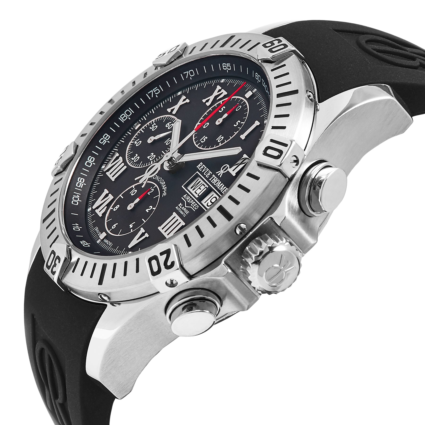 Air speed 16071.6837 / Black | Black Dial