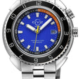 Squalo Swiss Made Automatic Diver watch Ceramic bezel inner rotating ring Blue | Blue Dial