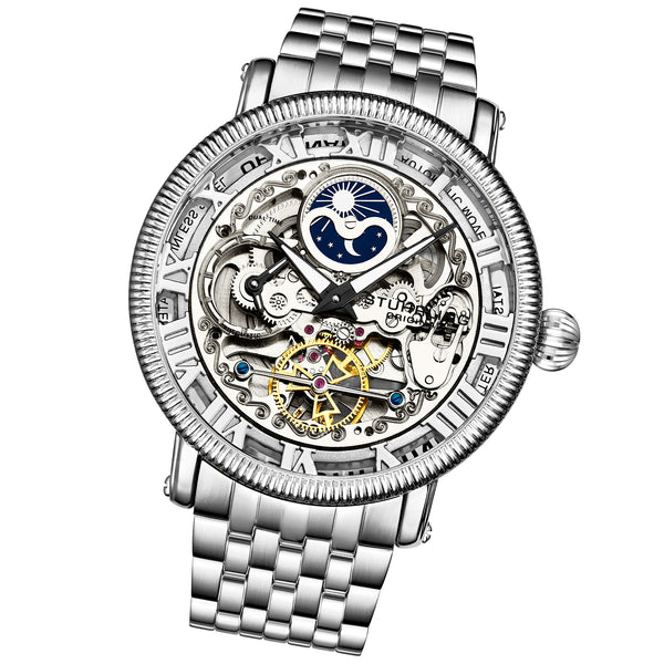 Special Reserve Automatic 48mm Skeleton Silver