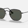HEXAGONAL FLAT LENSES MEN'S Black / Polar Green |  Dial