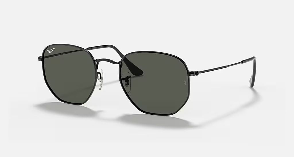 HEXAGONAL FLAT LENSES MEN'S Black / Polar Green |  Dial