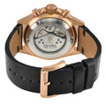 Wall Street - Bronze Gevril Swiss Automatic, Bronze case, Unidirectional Rotating Black Ceramic Bezel, Black Dial | Black Dial