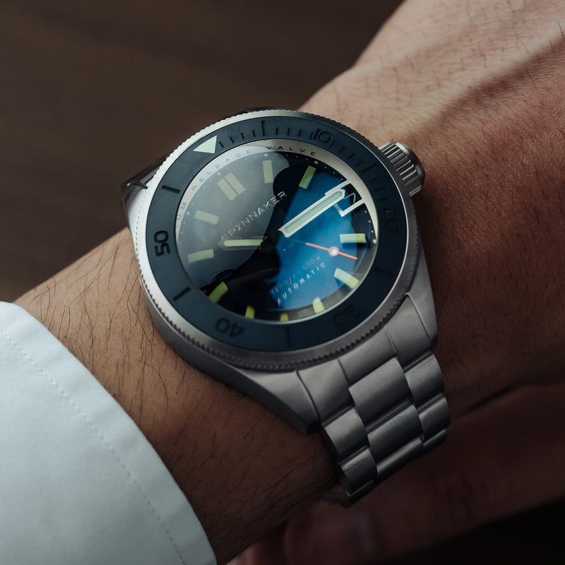 Piccard Blue / Stainless Steel | Blue Dial