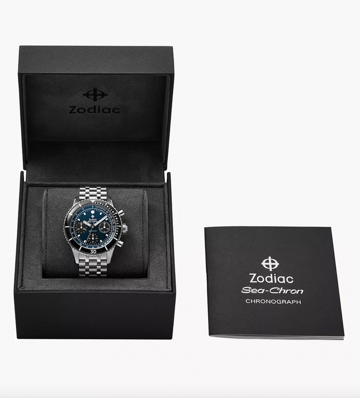 Sea-Chron Automatic blue | Blue Dial