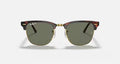 CLUBMASTER CLASSIC UNISEX / RED HAVANA-G-15 GREEN
