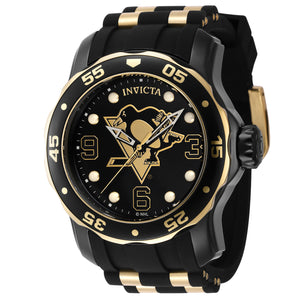 NHL Pittsburgh Penguins NHL Pittsburgh Penguins | Black and Gold Dial
