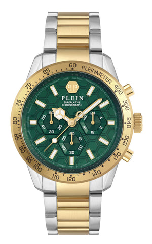 PLEINMETER 44MM Green / Stainless Steel | Green Dial