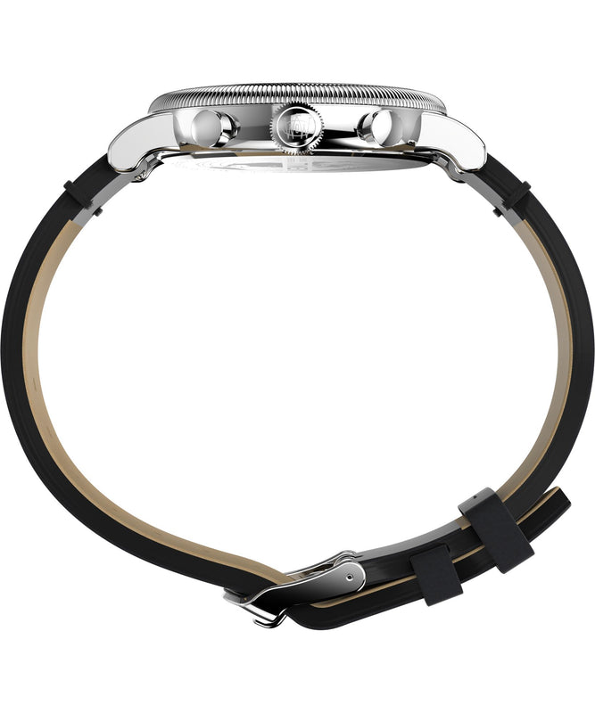 WATERBURY Black / Leather | Black Dial